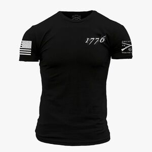 Grunt Style Black 1776 Short Sleeve Tee